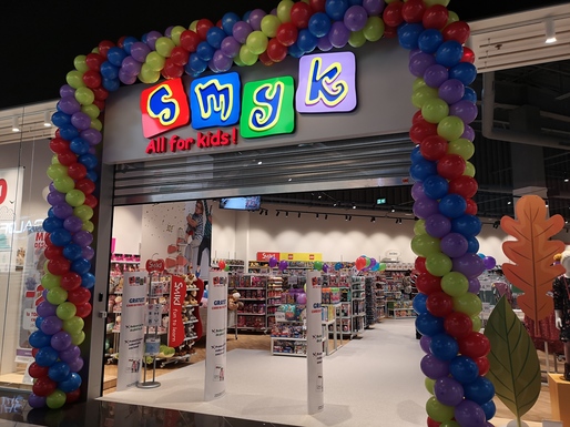 Lanțul Smyk, cel mai mare retailer de îmbrăcăminte, jucării și accesorii pentru copii din Polonia, se extinde cu un nou magazin