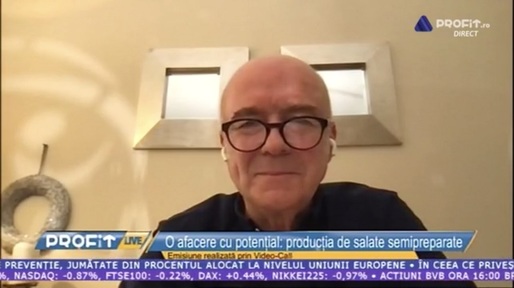 VIDEO PROFIT NEWS TV - Să ajutăm business-ul. Lucian Trofin, Eisberg România: Sistemele cu servire rapidă s-au adaptat rapid în pandemie. Firmele din retail vor găsi resurse și în următorii ani, dacă vor continua să fie solidare
