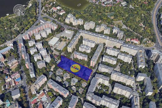 Lidl construiește un magazin pe amplasamentul unde funcționau un spital și cămine evreiești