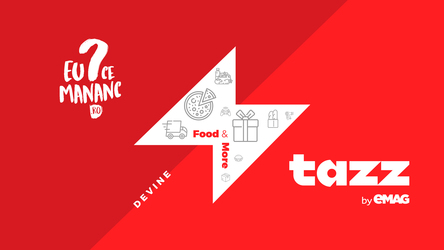 Plaforma de food delivery Tazz by eMAG, capitalizată din nou. Administratorul eMAG aduce 15,8 milioane de lei și ajunge la o cotă de 93,6% din acționariat