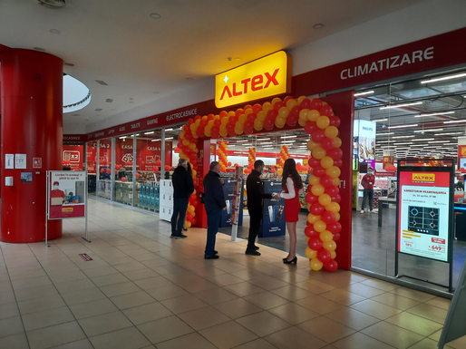 Altex România a investit peste 1 milion de euro pentru modernizarea a două magazine
