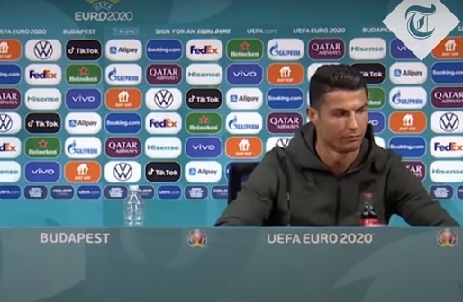 VIDEO Gestul lui Cristiano Ronaldo de la Euro 2020 nu a avut un impact direct asupra vânzărilor Coca-Cola