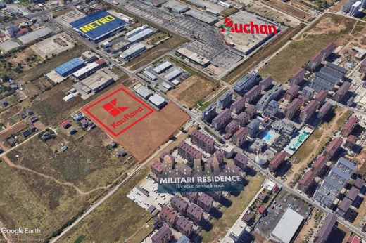 FOTO Kaufland pregătește construcția unui nou hipermarket, lângă Militari Residence. UPDATE Precizări