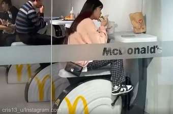 VIDEO McDonald's testează biciclete pentru clienți 