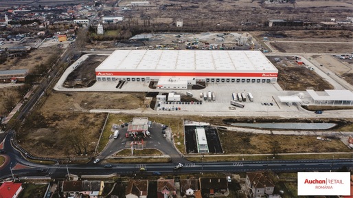 Auchan deschide al doilea centru logistic din România 
