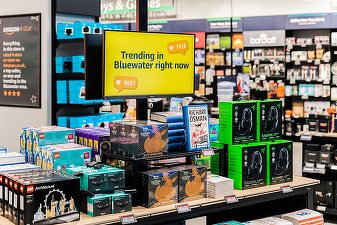 Amazon închide toate librăriile fizice Amazon Books, precum și magazinele Amazon 4-star și Amazon Pop Up