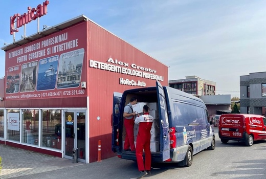 Kimicar donează produse de curățenie și igienizare, în valoare de 40.000 de euro