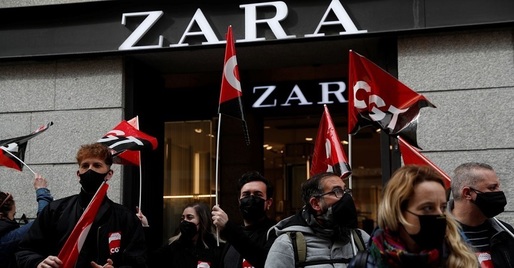 Angajații Zara din Spania - proteste pentru salarii mai mari