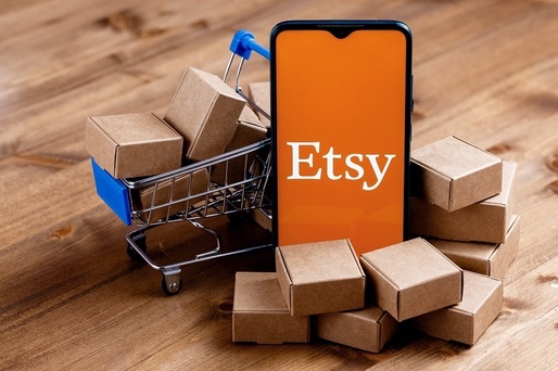 Declin al acțiunilor Etsy după ce platforma de comerț electronic a fost criticată din cauza produselor contrafăcute