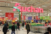 FOTO Auchan începe să remodeleze hipermarketuri în România 