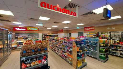 OMV Petrom accelerează amenajarea în benzinării de magazine Auchan