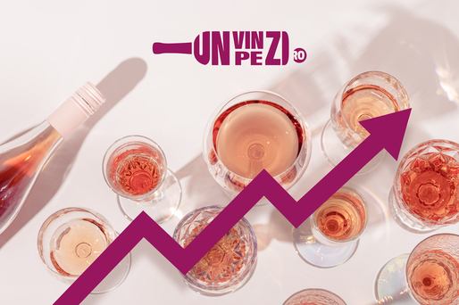 Unvinpezi.ro: Consumul de vin roze crește în lunile de vară cu aproximativ 40%