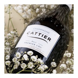 Vinul zilei: o șampanie savuroasă obținută din struguri Pinot Meunier cu note olfactive de biscuiți, pere, lime și vanilie, la care se adaugă pe palat arome de piersici și condimente dulci