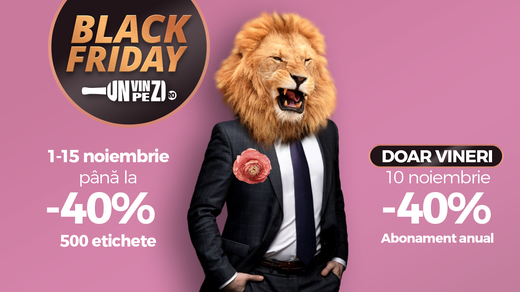 Black Friday la Unvinpezi.ro - cele mai mari reduceri din an la vinuri garantate de experți
