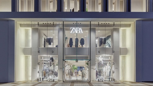 Proprietarul Zara anunță un profit mai mare 