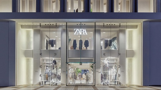 Proprietarul Zara anunță un profit mai mare 