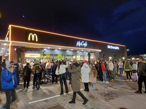 Prag de angajați depășit de McDonald’s în România. „Suntem cel mai mare angajator din România la nivelul industriei restaurantelor cu servire rapidă.”
