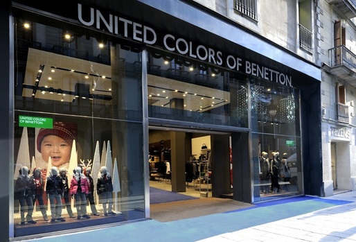 Familia Benetton vrea să restructureze lanțul de magazine de îmbrăcăminte pe fondul creșterii pierderilor