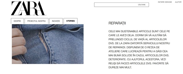 FOTO&GRAFIC Zara - profit și afaceri explozive în România. Își pregătește intrarea pe piața hainelor second-hand. Cum veți putea repara sau vinde îmbrăcămintea