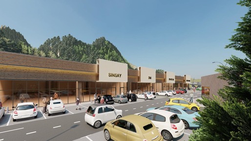 FOTO Apare primul mall din Sinaia