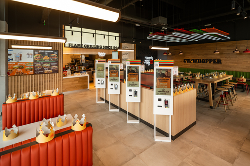 FOTO Burger King, acum cu un nou francizat, continuă extinderea în România