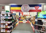 FOTO Auchan oferă francezilor produse emblematice românești în magazinul La Defense din Paris