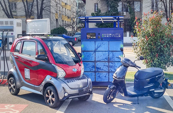 FOTO Kaufland va instala în România noi stații de schimbare a bateriilor pentru mașinile electrice