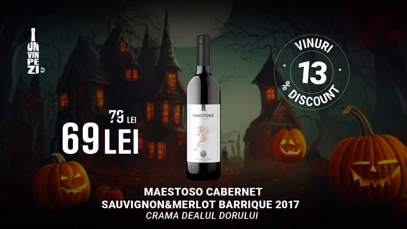 13 vinuri roșii, perfecte pentru Halloween, acum la 13% reducere de Hallo-Wine!