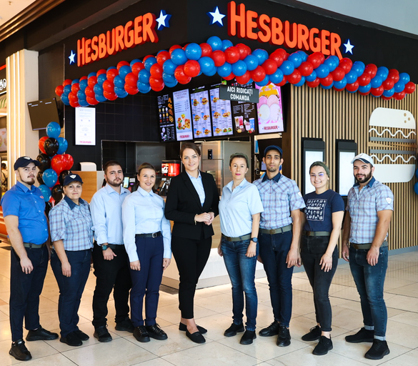 FOTO Hesburger, cel mai mare lanț de restaurante fast-food din Finlanda, continuă extinderea în România