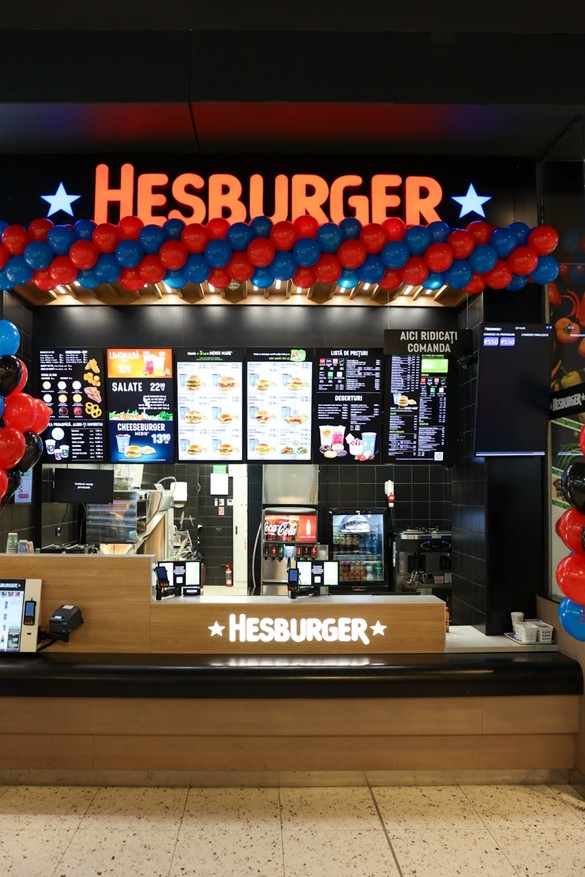 FOTO Hesburger, cel mai mare lanț de restaurante fast-food din Finlanda, continuă extinderea în România