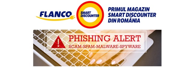 FOTO Phishing alert la Flanco - Site-uri și conturi de social media frauduloase ce folosesc identitatea companiei