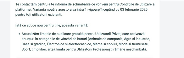 FOTO OLX schimbă din nou regulile