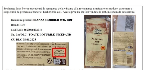 FOTO Carrefour retrage din magazinele din România un produs. Mesaj către clienți
