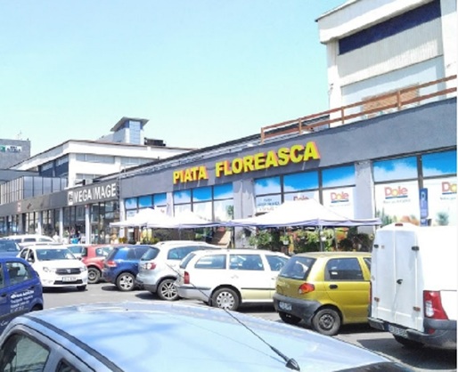 FOTO Piedone a intrat în cea mai scumpă piață din București