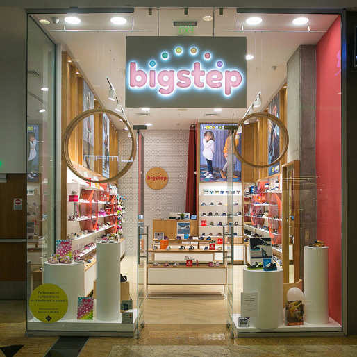 Rețeaua de magazine bigstep iese din reorganizare și vizează expansiunea 