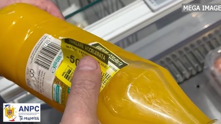 VIDEO Piedone a amendat cu 50.000 de lei un magazin Mega Image din Ilfov. Ce au descoperit comisarii ANPC