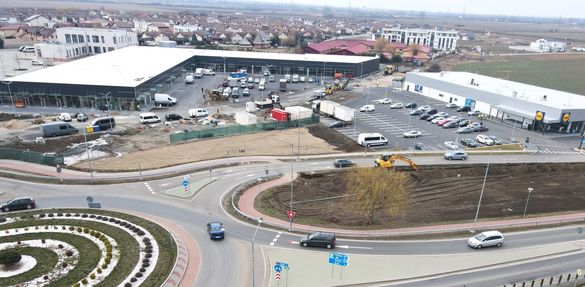 FOTO Grupul polonez Scallier continuă să se extindă în România, cu un nou parc de retail