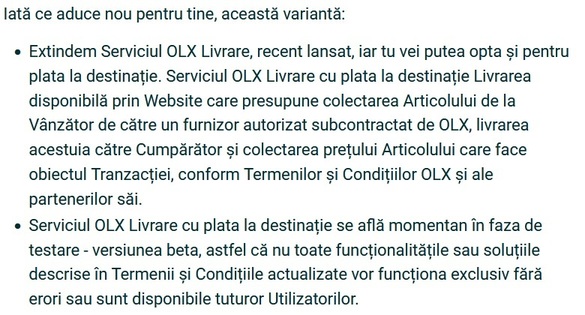 FOTO OLX schimbă din nou regulile