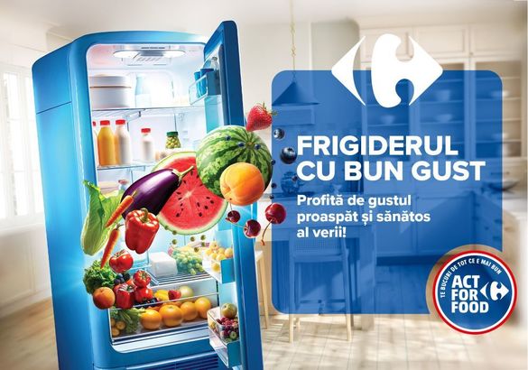 FOTO Carrefour lansează Frigiderul cu Bun Gust