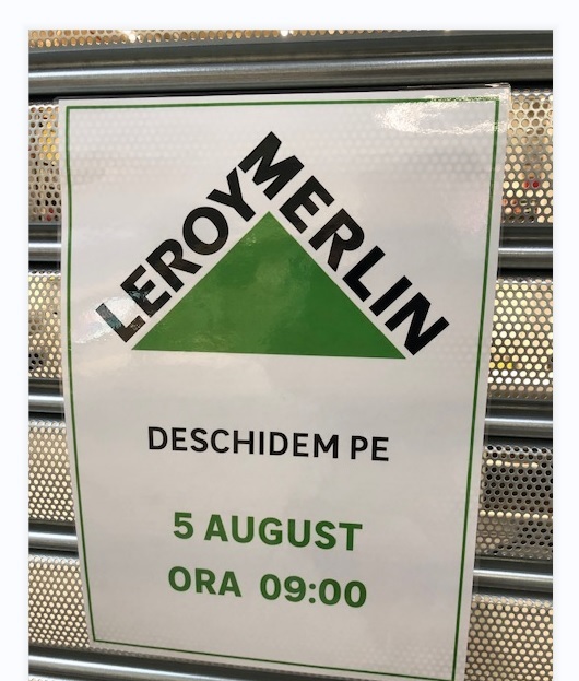Leroy Merlin - o nouă mare deschidere în capitală, lângă Carrefour FOTO