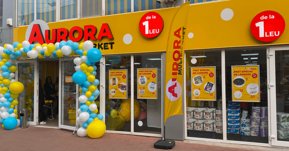FOTO Aurora, retailerul ucrainean care vinde și la 1 leu, intră și în capitală cu reduceri agresive