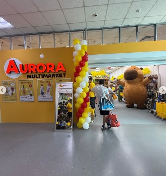FOTO Aurora, retailerul ucrainean care vinde și la 1 leu, intră și în capitală cu reduceri agresive