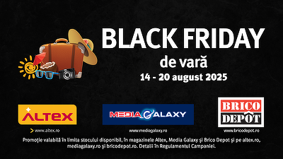 Altex, Media Galaxy și Brico Depot lansează Black Friday de vară