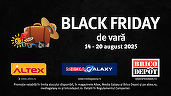 Altex, Media Galaxy și Brico Depot lansează Black Friday de vară