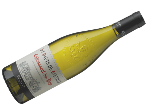 Vinul zilei: un asamblaj alb din Châteauneuf-du-Pape, cu note de flori albe, fructe cu sâmburi, alune de pădure, miere și coacăze albe. Perfect ca aperitiv sau alături de salate, pește, foie gras, homar, pui la cuptor ori deserturi cu mere