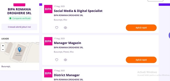 FOTO - BIPA, rețeaua de magazine cu prețuri mici, a început angajările în București, Planul pentru România. Ce produse veți găsi în magazine