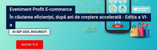 Profit E-commerce Ediția a VI-a. Concurența jucătorilor asiatici, Soluții concrete de creștere a vânzărilor prin intermediul plăților digitale, Pregătiri de Black Friday, Provocări pe piața curieratului, Problema retururilor
