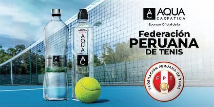 AQUA Carpatica devine partener oficial al Federației Peruane de Tenis și al Cupei Davis