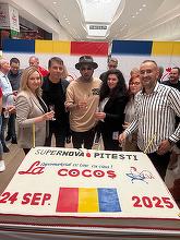 EXCLUSIV FOTO La Cocoș a dat lovitura încă din prima zi la Pitești. "Realizare mare, am deschis într-o locație în care Carrefour vindea de 10 ori mai puțin și a închis magazinul!"