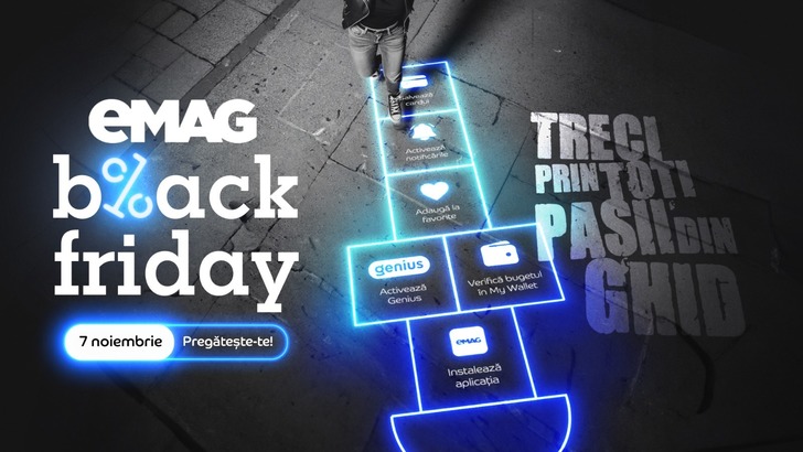 RECORD eMAG Black Friday: În 12 ore a depășit vânzările din toată ziua de Black Friday de anul trecut 
